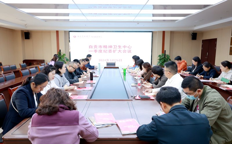 我院召開(kāi)2024年一季度紀(jì)委擴(kuò)大會(huì)議