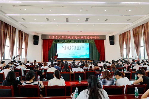 兒童青少年系統(tǒng)家庭心理治療培訓班在我院開班